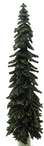 CA5542 - 12&quot; Appalachian Green Spruce Tree on Spike