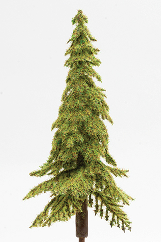 CA5546 - 6&quot; Light Green Spruce Tree on Spike