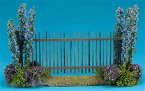 CAFB - Fence with Blue Flowers