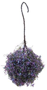 CAHBL17 - Hanging Basket: Purple-Blue, Large