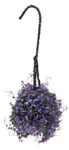 CAHBS17 - Hanging Basket: Purple-Blue, Small
