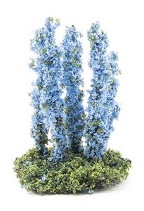 CALSP01 - Larkspur Flower, Blue, 5Pc