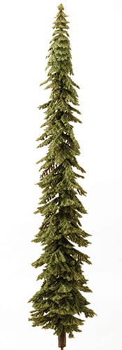 CAST0620 - Spruce Tree on Spike, 20 Inch Tall, Green