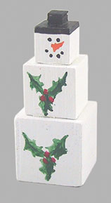 CAR1462 - Snowman Boxes Stacked