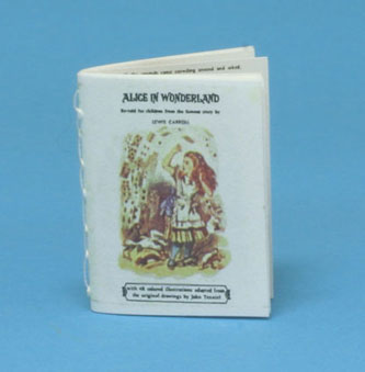 CAR1644 - Alice In Wonderland, Readable, Antique Repro