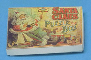 CAR1693 - Santa Claus Puzzle Box with Lid