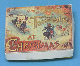 CAR1695 - Tobogganing Box With Antique Repro Lid
