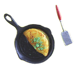 CAR0848 - Omelet with Pan &amp; Spatula