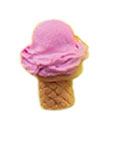 CAR0855 - Ice Cream Cone, 1 Pc, Ass&#39;T Flavors