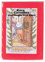 CAR1307 - Kitty Cucumber with Santa Readable Book