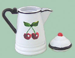 CAR1551 - Coffee Pot with Cherries