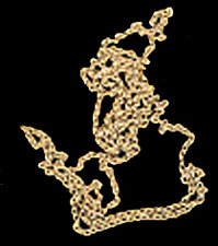 CAT11 - Brass Fine Link Chain 1 Ft.