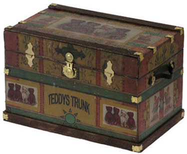 CATCPT116 - Lithograph Wooden Trunk Kit, Teddy Bear
