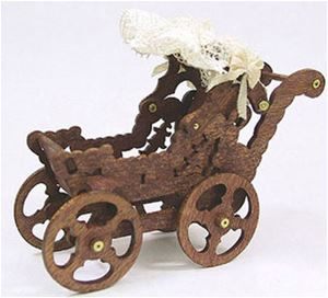 CATS42 - 1In 1900&#39;S Doll Buggy Kit