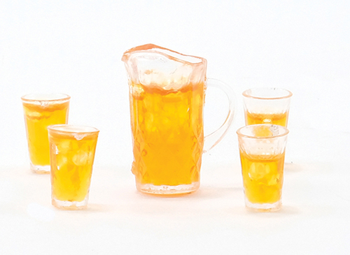 CB169 - Iced Tea Set Of Pitcher with 4 Glasses