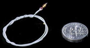 CK1010-11 - 12 V. Micro-Flame Bulb with 12 In White Wire