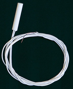 CK1010-17 - 7/16 Candle Socket with  12 Inch White Wire