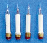 CK1010-32 - Crystal Chandelier Candlebody Bulbs, 4Pk