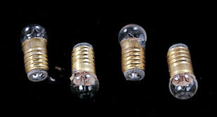 CK1010-7D - 12V Rd Screw-Base Bulbs, 4/Pk