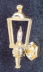 CK4152 - Brass Carriage Lamp