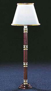 CK4302 - Stained Base Floor Lamp