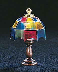 CK4822 - Colored Tiffany Table Lamp