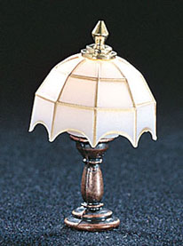 CK4823 - White Tiffany Table Lamp