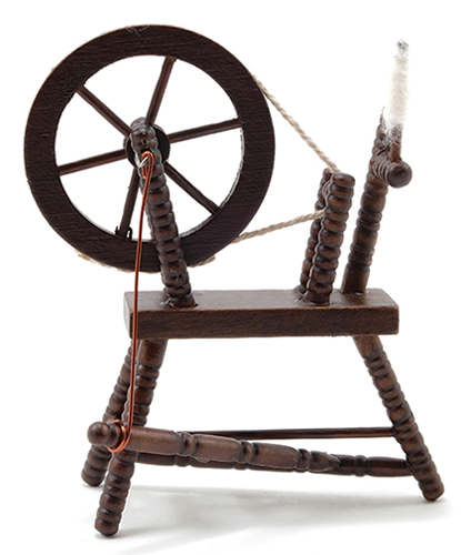 CLA00265 - Spinning Wheel, Walnut  ()