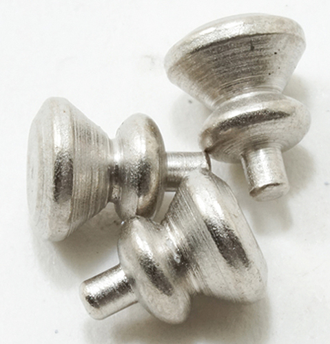 CLA05535 - Round Knobs, 6/Pk, Satin Nickel