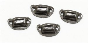 CLA05549 - Victorian Drawer Pull, Pewter, 4/Pk  ()
