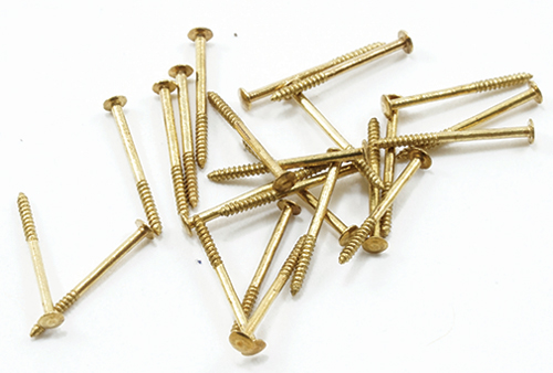 CLA05680 - Mini Nails, 3/8 Inch, Brass, 100/Pk