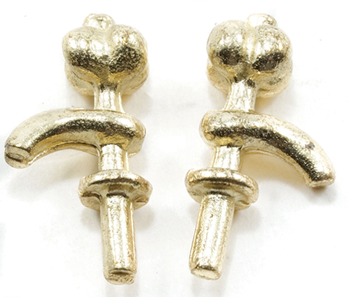 CLA05706 - Faucets, 4/Pk, Brass  ()