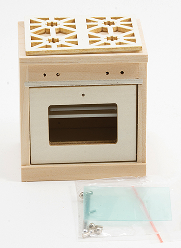 CLA08626 - Modern Stove, Unfinished  ()