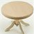 CLA08628 - Round Pedestal Table, Unfinished