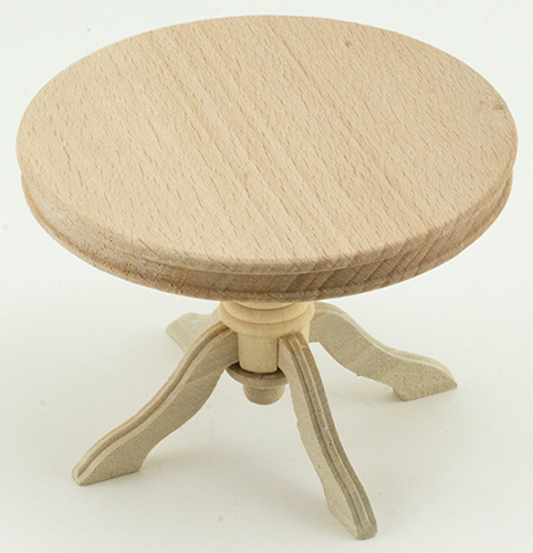 CLA08628 - Round Pedestal Table, Unfinished