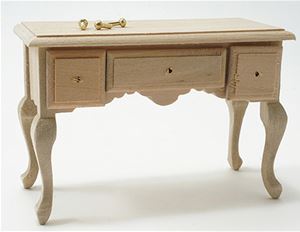 CLA08655 - 3 Drawer Table, Unfinished  ()