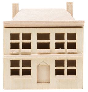 CLA08680 - Doll&#39;s Doll House, Unfinished  ()