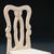 CLA08702 - Side Chair, Unfinished