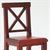 CLA10005 - Cross Buck Chair, Mahogany  ()