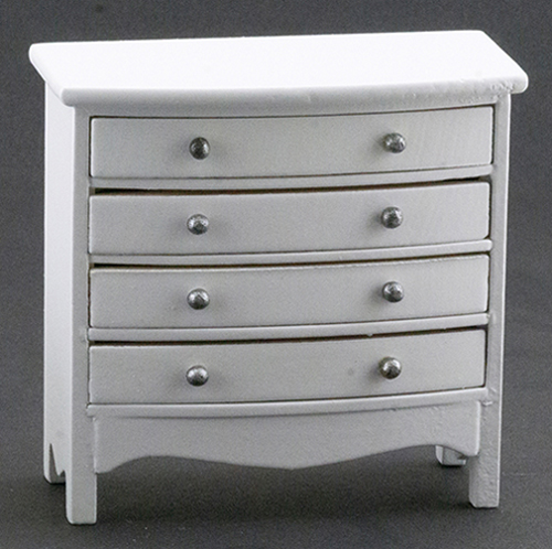 CLA10025 - Chest Of Drawers, White  ()