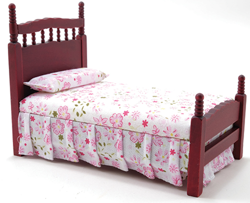CLA10064 - Single Bed, Mahogany