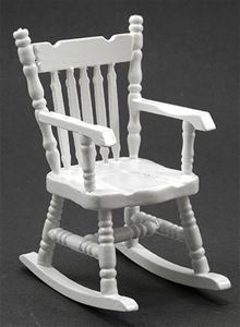 CLA10102 - Rocking Chair, White  ()