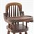 CLA10385 - High Chair, Walnut  ()