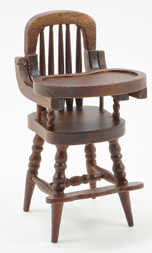CLA10385 - High Chair, Walnut