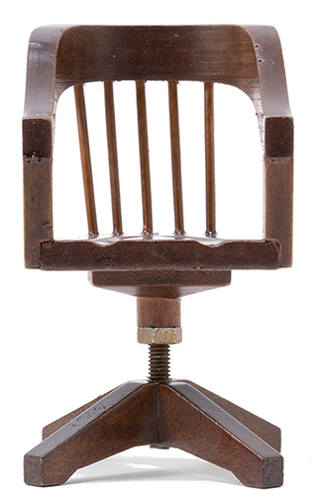 CLA10406 - Swivel Desk Chair, Walnut  ()