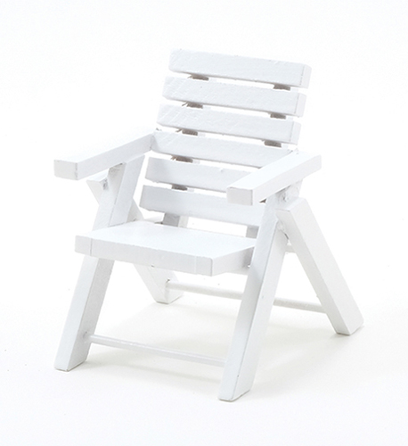 CLA10433 - Outdoor Chair, White  ()