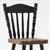 CLA10472 - Side Chair, Black with Walnut Seat  ()