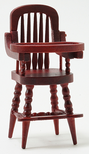 CLA10508 - High Chair, Mahogany  ()