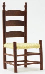 CLA10526 - Shaker Side Chair, Walnut  ()
