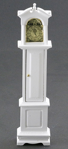 CLA10565 - Grandfather Clock, White  ()